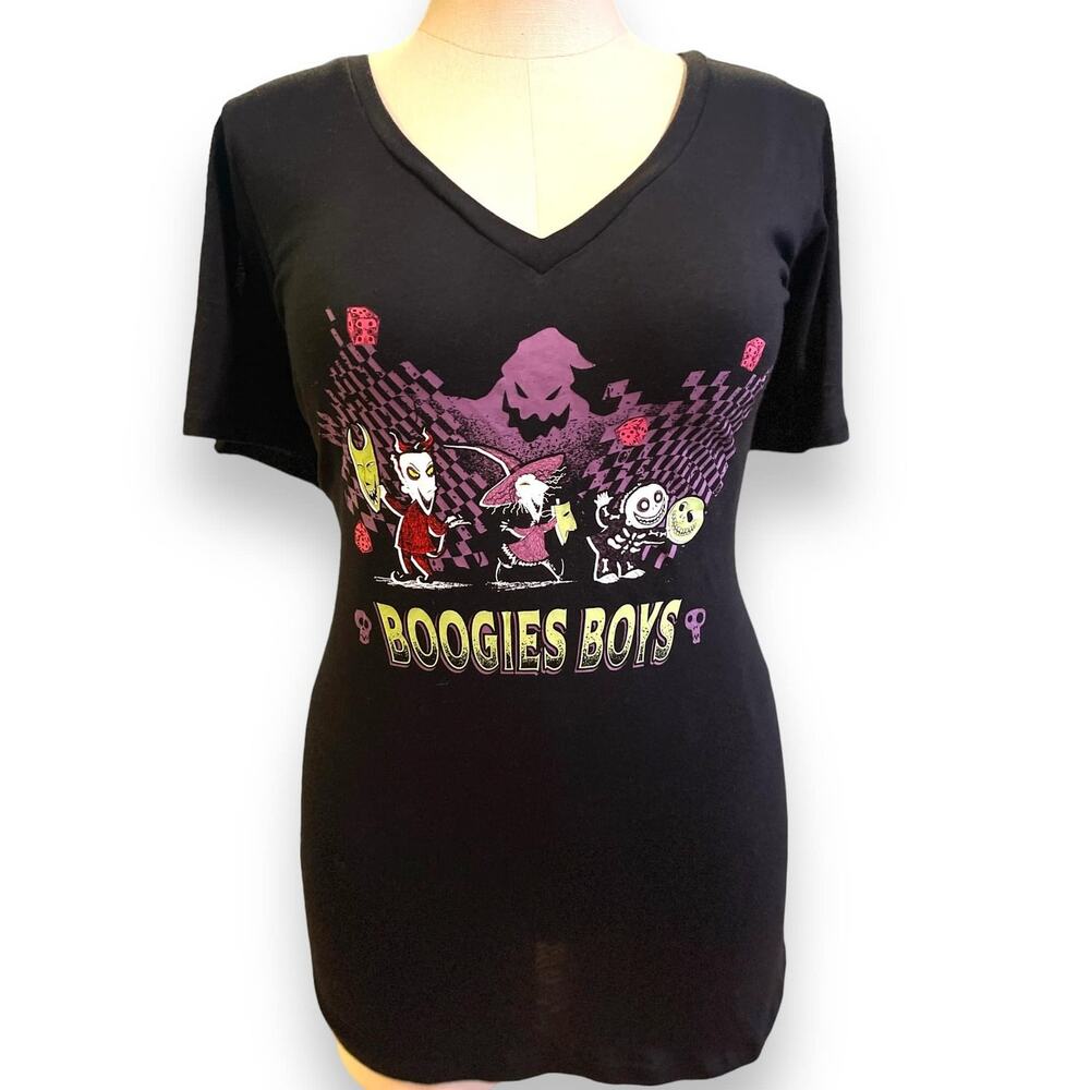 Torrid 4 (4X) Disney Nightmare‎ Before Christmas Boogies Boys Ladder Sleeve Tee